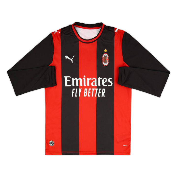 2026-27 AC Milan 1a Equipación Manga Larga