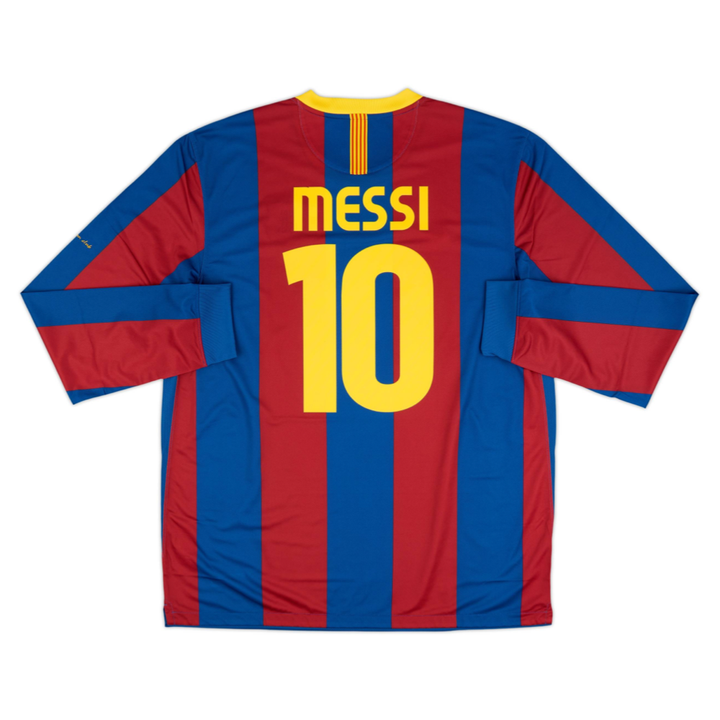 2010-11 FC Barcelona Heim Langarm