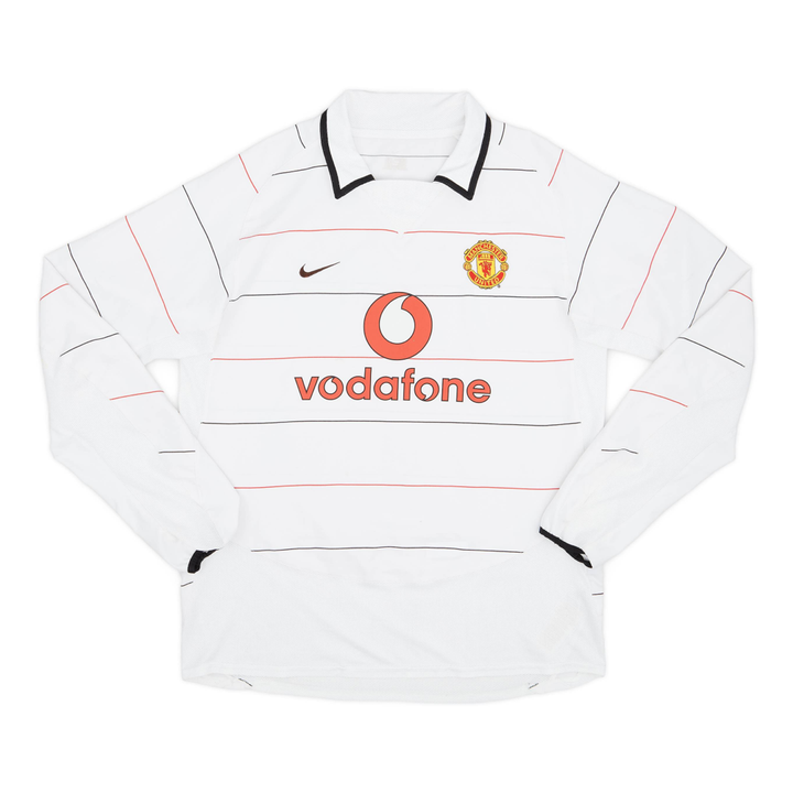 2003-05 Manchester United FC Extérieur Manches Longues