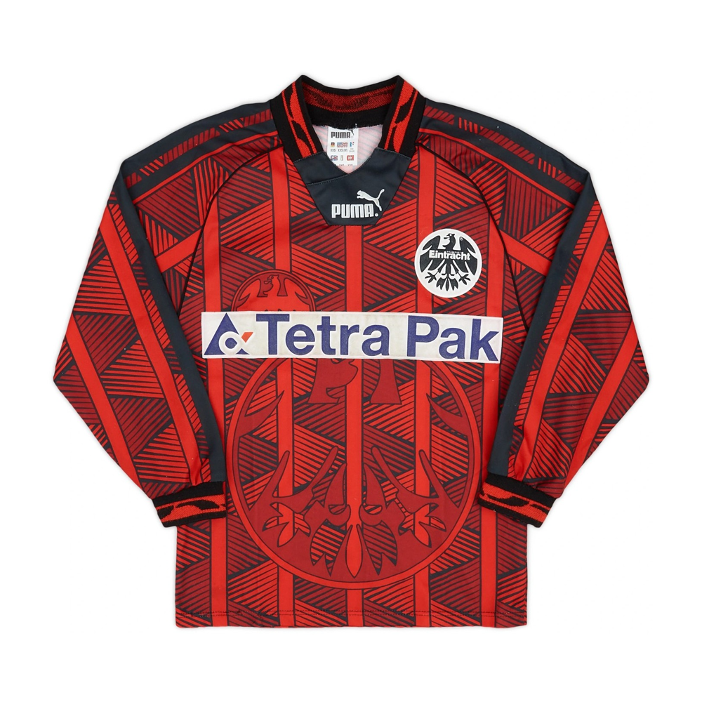1995-96 Eintracht Frankfurt Domicile Manches Longues