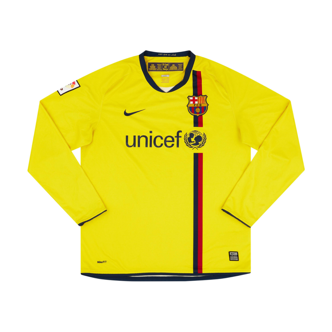 2008-09 FC Barcelona Uit Lange Mouw