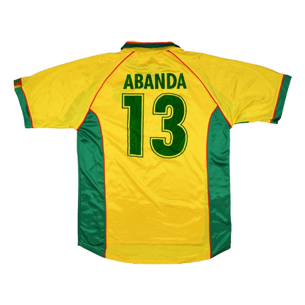 1998 Camerún 2a Equipación