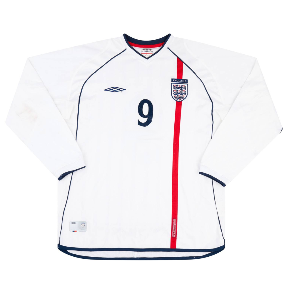 2002 Engeland Thuis Lange Mouw
