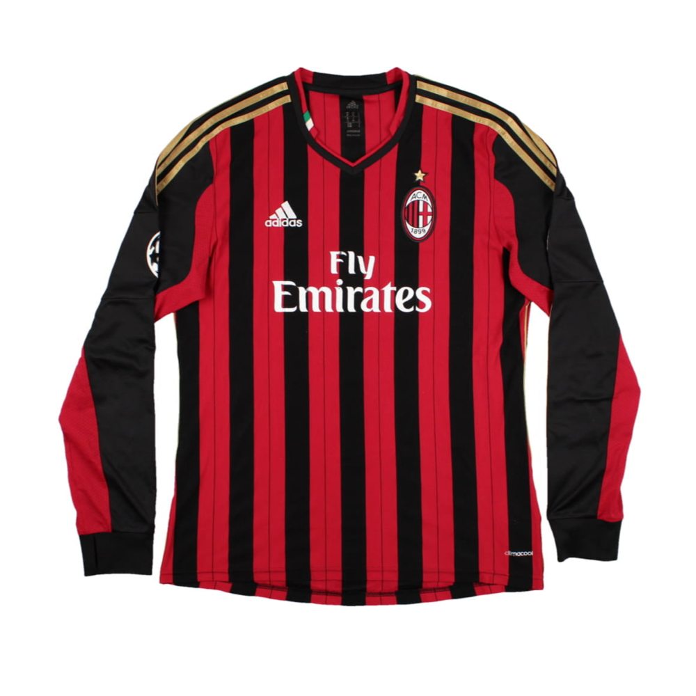 2012-13 AC Milan Domicile Manches Longues