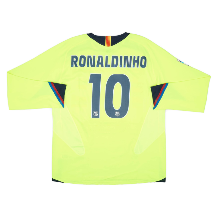2005-06 FC Barcelona Trasferta Manica Lunga