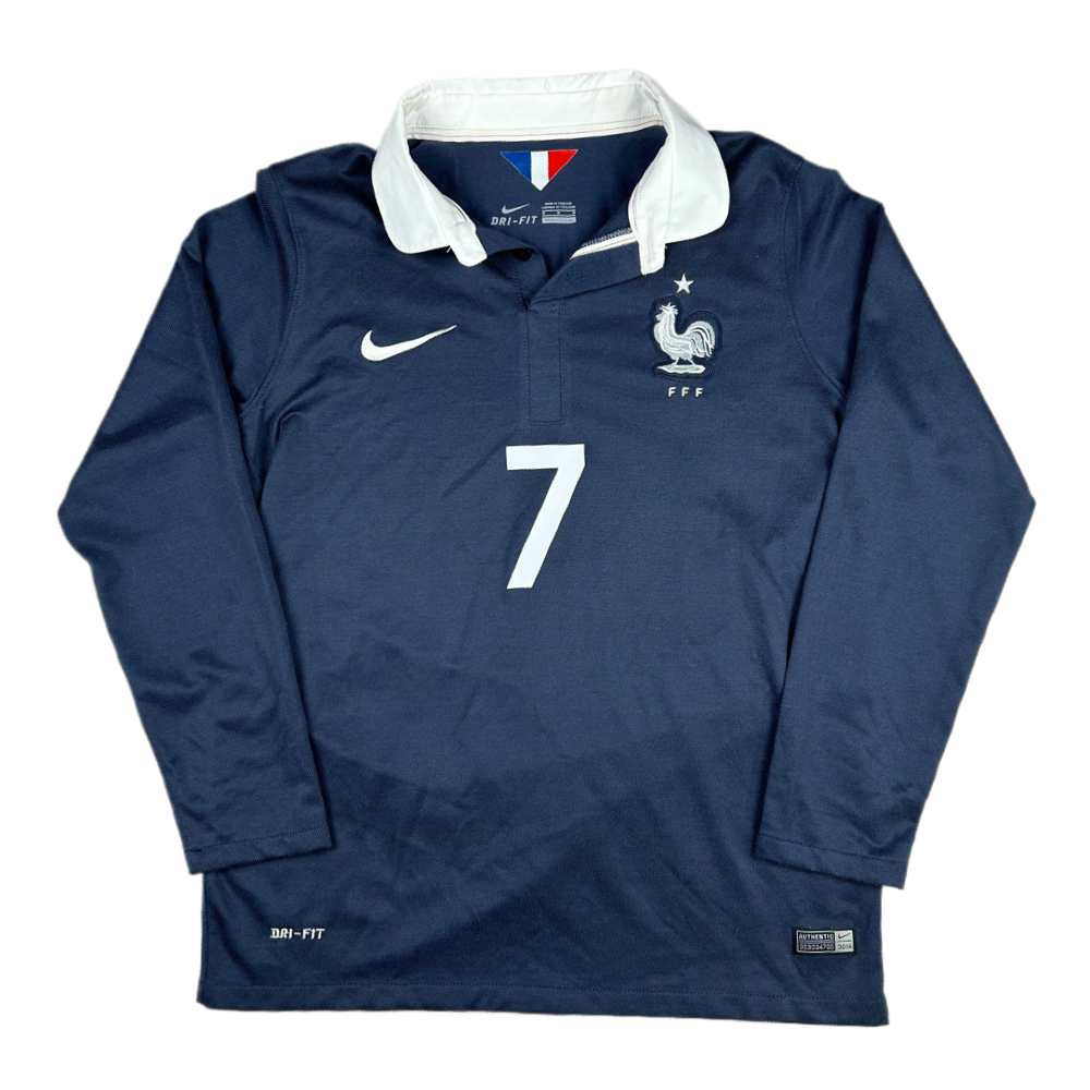 2014 France Domicile Manches Longues