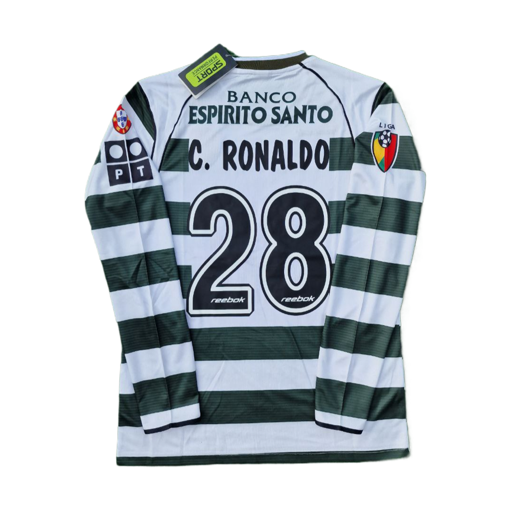 2002-03 Sporting CP 1a Equipación Manga Larga