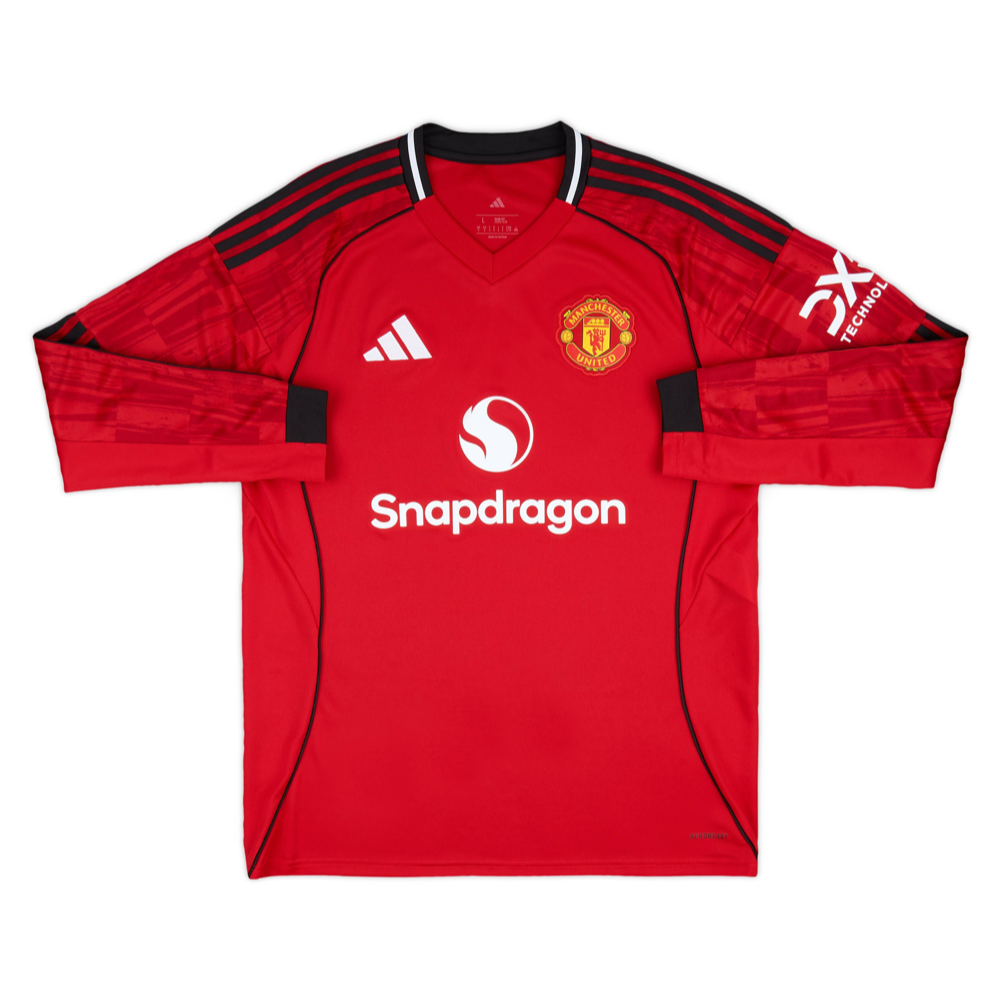 2025-26 Manchester United FC Heim Langarm