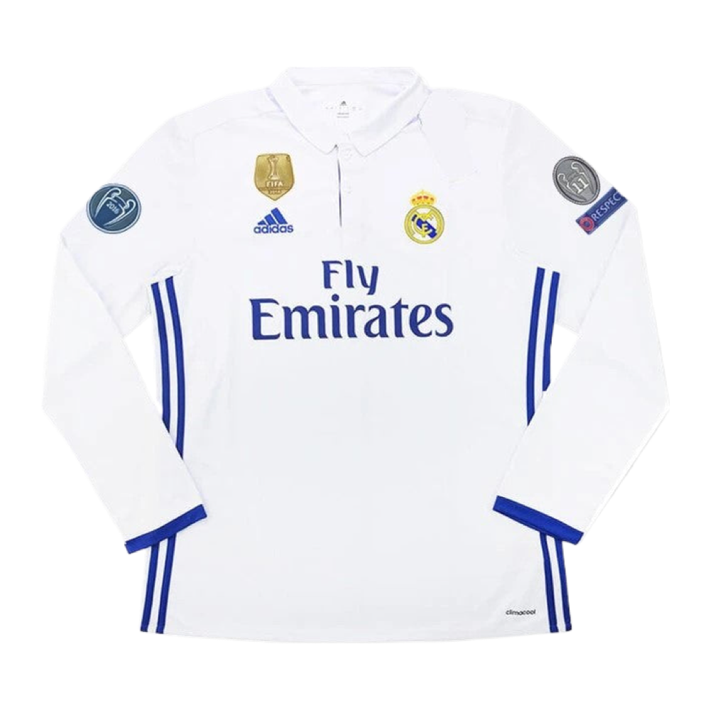 2016-17 Real Madrid CF Heim Langarm