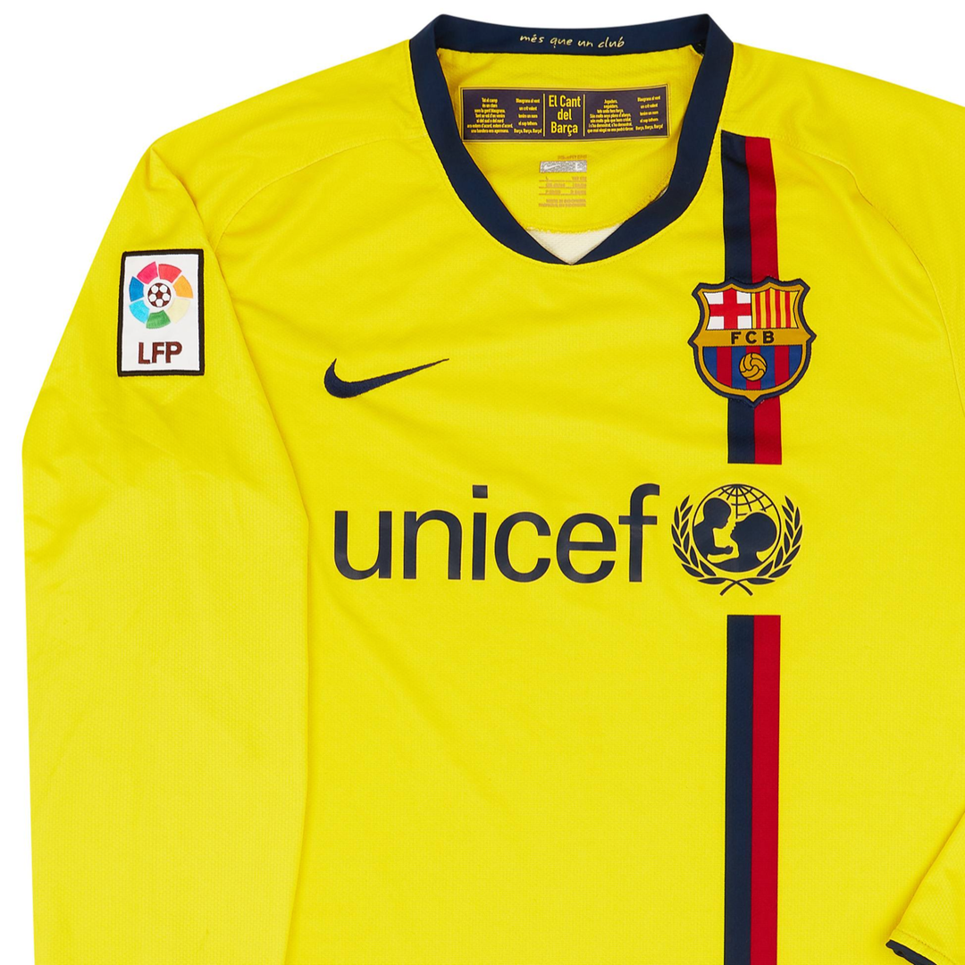 2008-09 FC Barcelona Uit Lange Mouw