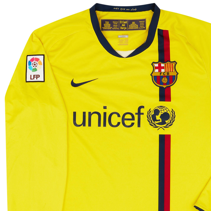 2008-09 FC Barcelona Uit Lange Mouw