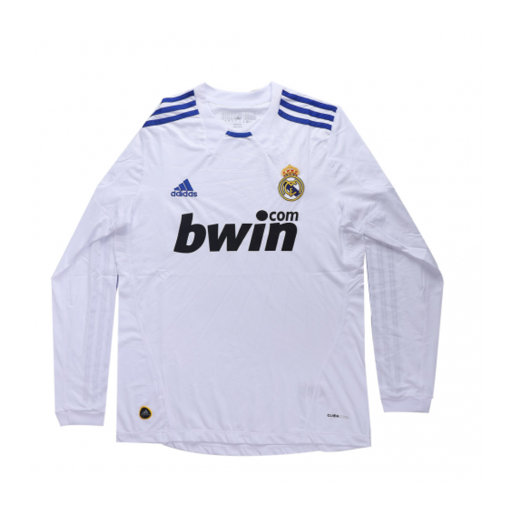 2010-11 Real Madrid CF Domicile Manches Longues