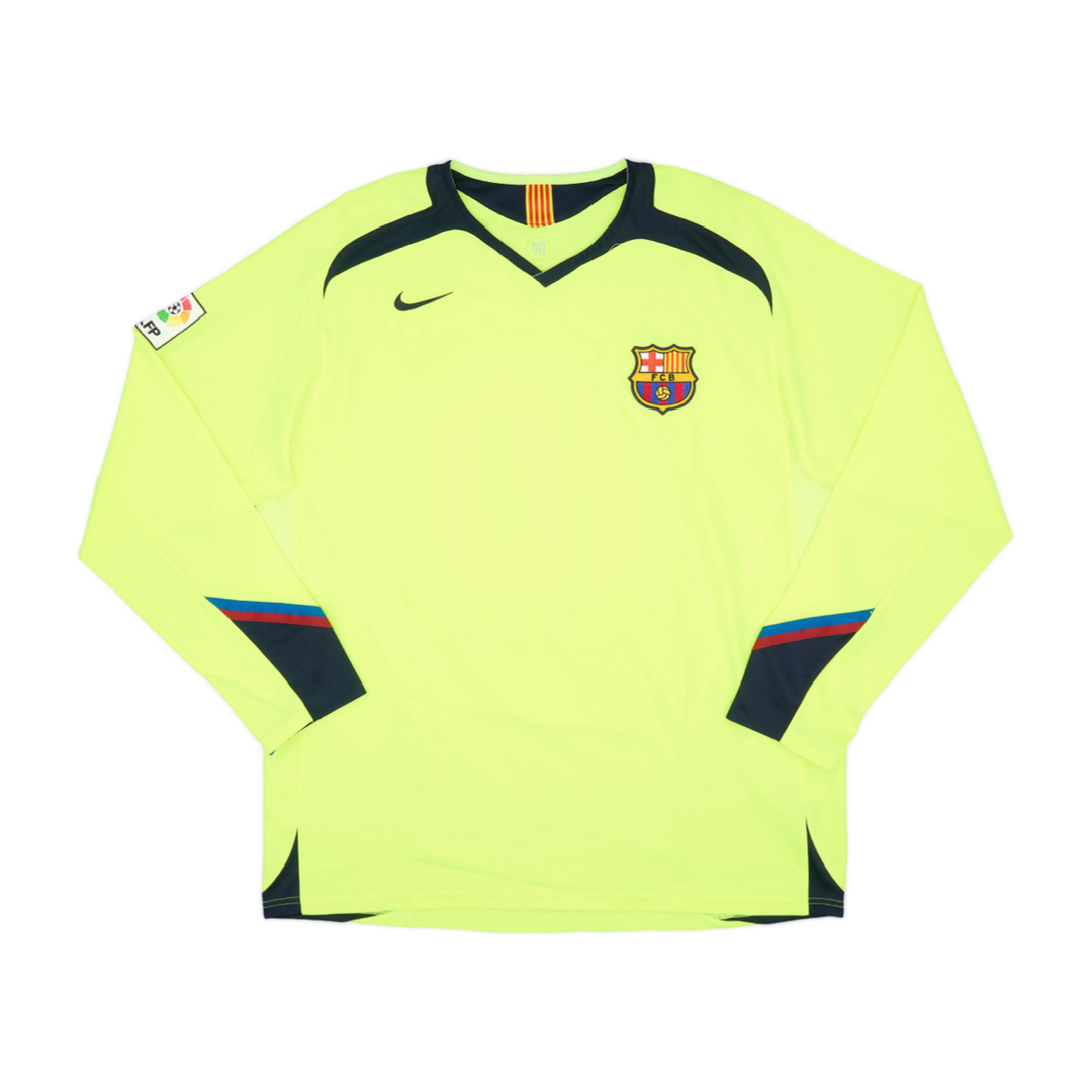 2005-06 FC Barcelona Trasferta Manica Lunga